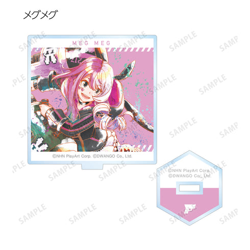 『#コンパス 戦闘摂理解析システム』トレーディング Ani-Art aqua label アクリルスタンド ver.D(全9種) BOX